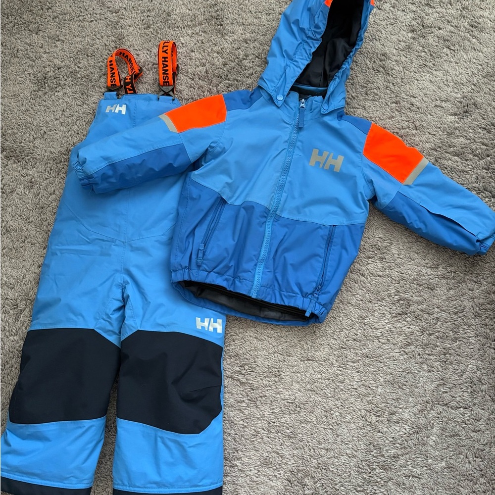 Helly Hansen Kids’ Rider Insulated Ski Jacket and Ski Bib